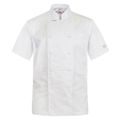 Executive Chef Jacket Short Sleeve Light Weight Thumbnail