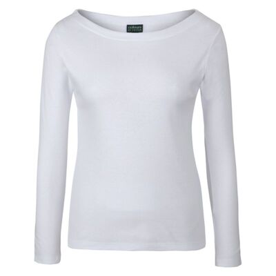 Womens C Of C Long Sleeve Boat Neck Tee Thumbnail