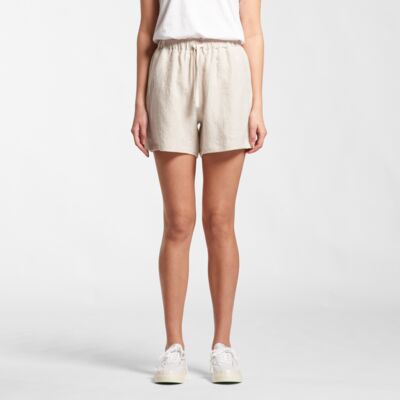Womens Linen Shorts Thumbnail