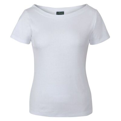 Womens C Of C Short Sleeve Boat Neck Tee Thumbnail