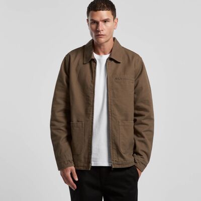 Mens Canvas Heavy Jacket Thumbnail