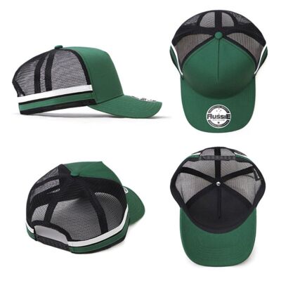 A-Frame Striped Trucker Cap Thumbnail