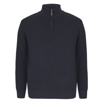 Mens Chunky Half Zip Jumper Thumbnail