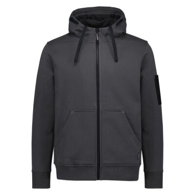 Unisex Zip Front Multi-Pocket Hoodie Thumbnail