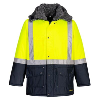 Huski Hi-Vis Contrast Freezer Jacket Thumbnail