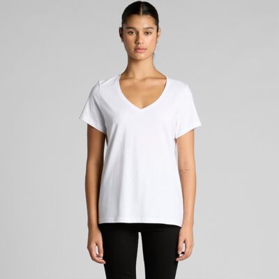 Womens Maple V Neck Tee Thumbnail