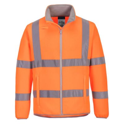 Eco Hi Vis Polar Fleece Jacket Thumbnail
