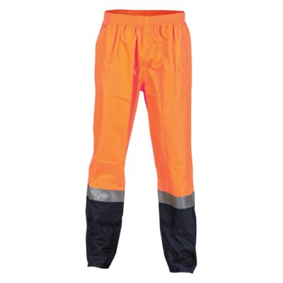 Hi Vis Two Tone Light Weight Rain Pants with CSR R/Tape Thumbnail