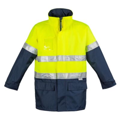 Mens Hi Vis Waterproof Lightweight Jacket Thumbnail