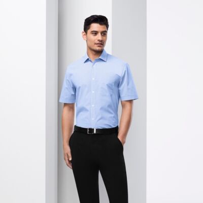 Mens Euro Short Sleeve Shirt Thumbnail