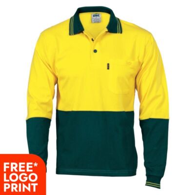 Cool Breeze Cotton Jersey Polo with Under Arm Cotton Mesh Thumbnail