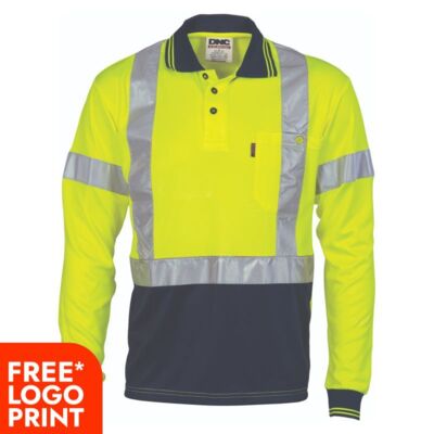 Cool Breathe Polo With Cross Back Tape Thumbnail