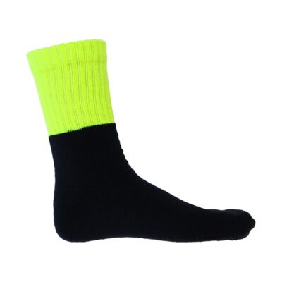 HIVIS Two Tone Acrylic 3 Pack Work Socks Thumbnail