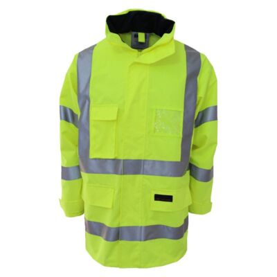 HiVis Breathable Rain Jacket Biomotion tape  Thumbnail