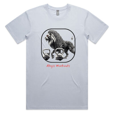 Abyss Workout Training T-shirt Men's Light Grey Thumbnail