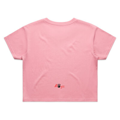 Abyss Minimalist Woman's Crop Top Thumbnail